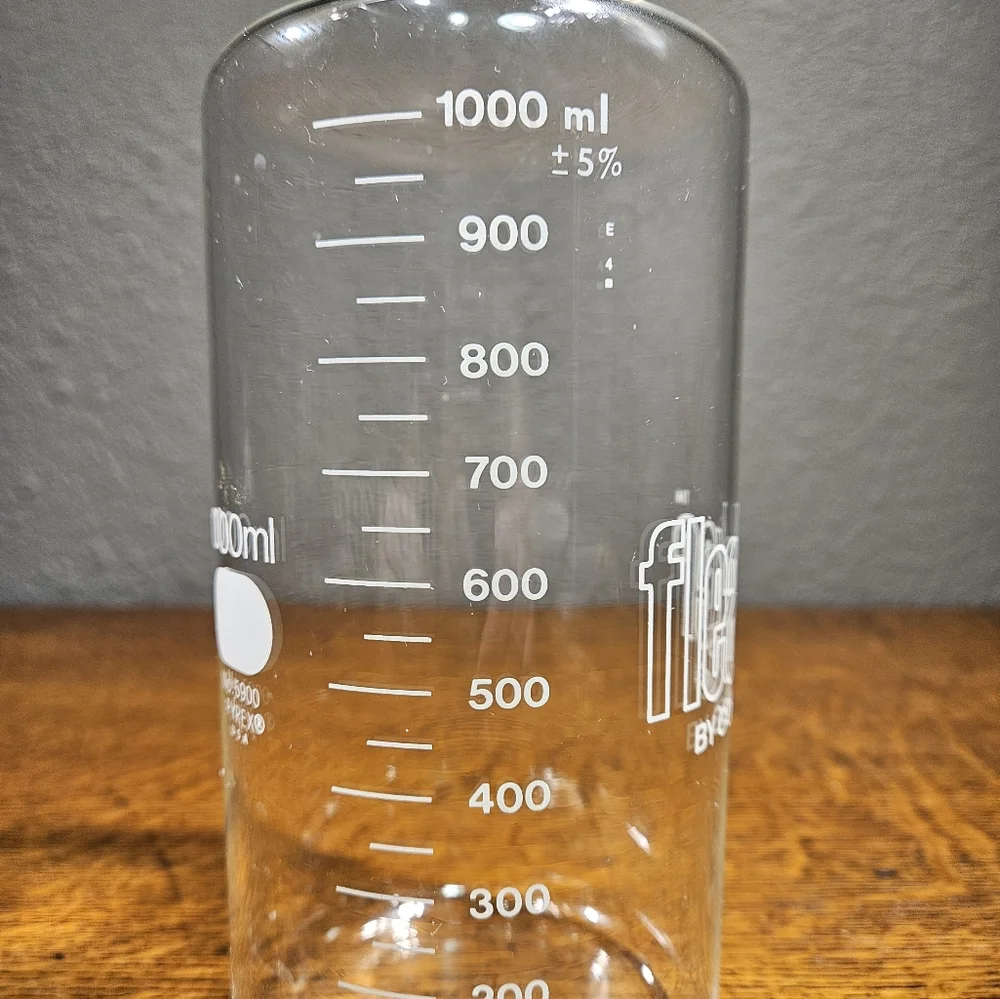 Fleaker Corningware Glass Flask
